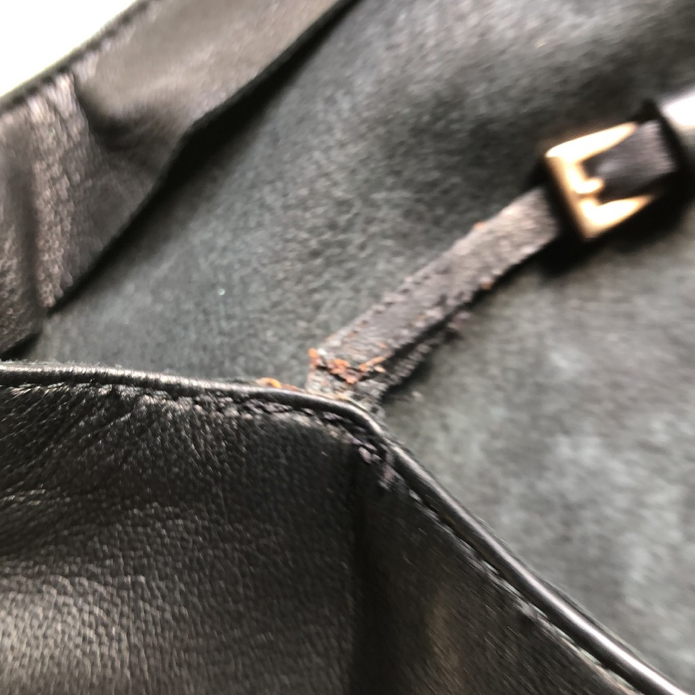 Prada Buttery black leather dress - Picture 6 of 11